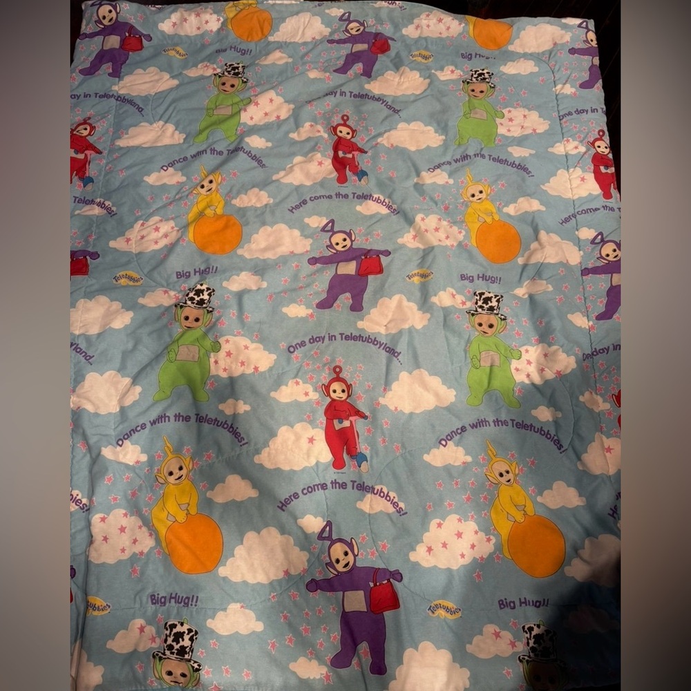 Disney Teletubbies Comforter VINTAGE🫟🌞 - Picture 2 of 2